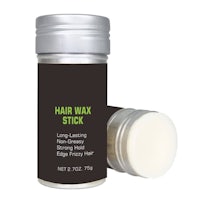 hair wax stick on a white background